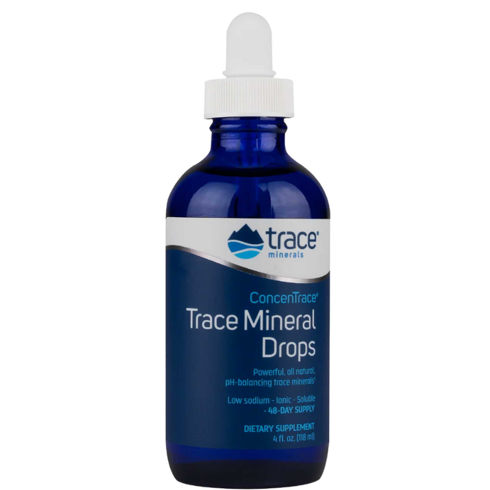 Trace Minerals ConcenTrace Mineral Drops Glass - 4oz