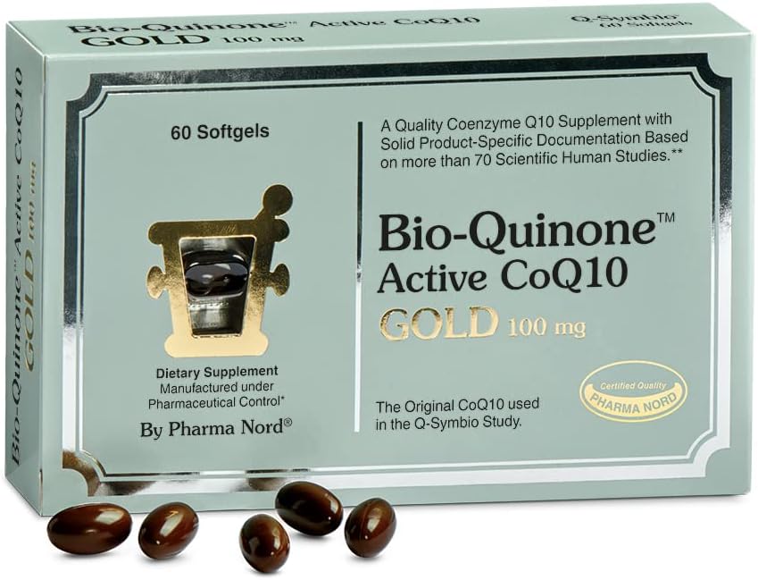 Bio-QuinoneTM Active CoQ10 GOLD 150 soft gels - Pharma Nord