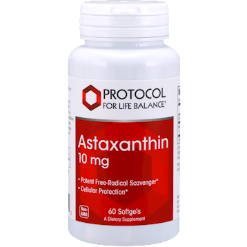 Protocol Life Balance Astaxanthin - 10mg, 60 Softgels