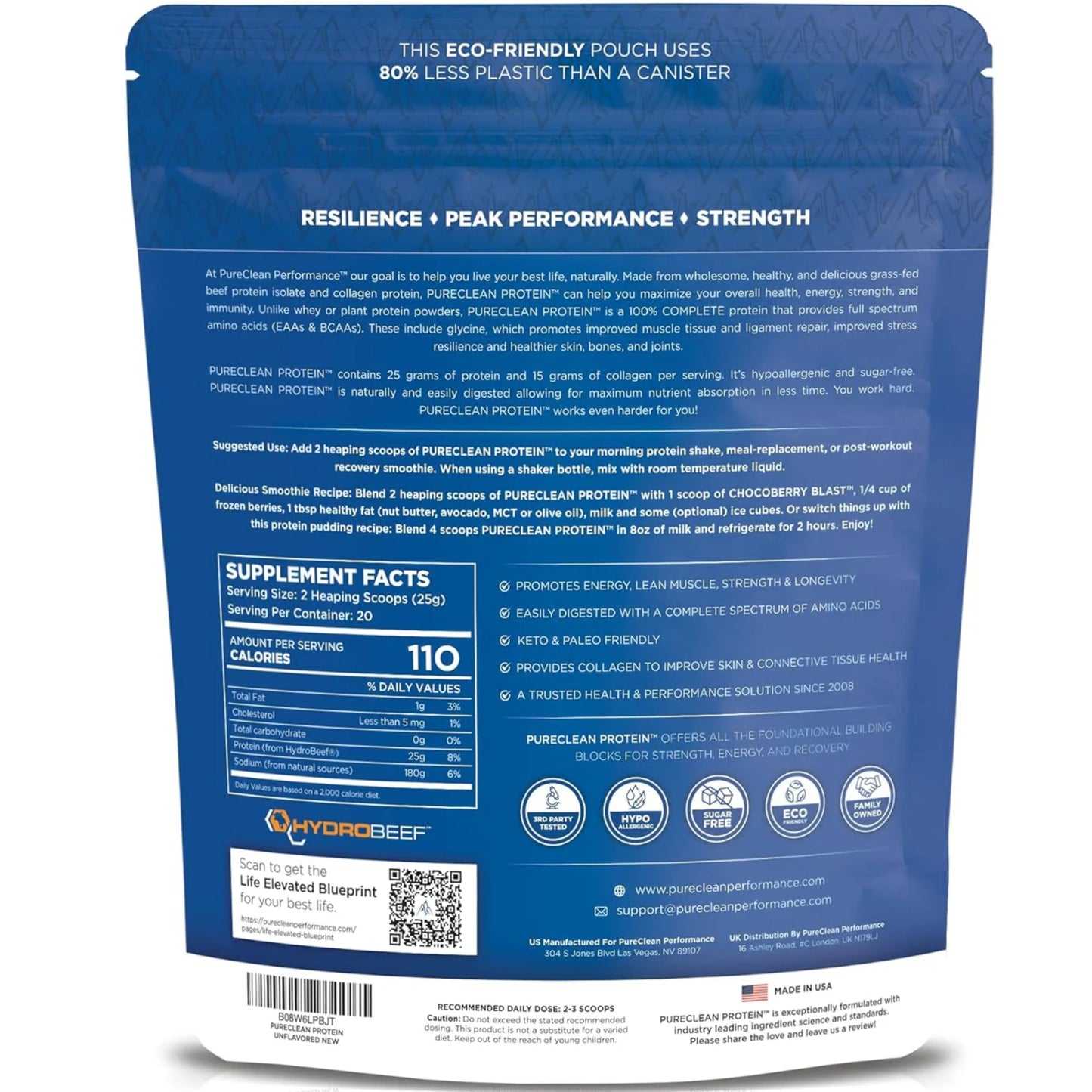 PURECLEAN PROTEIN™ - Protein and Collagen Peptides