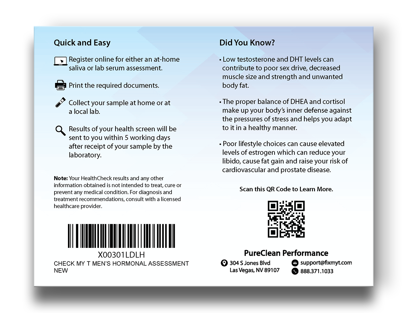 Saliva Hormone Testosterone