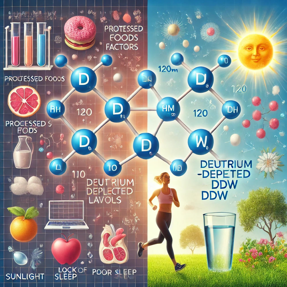 What is Deuterium Depleted Water & Why Your Levels Are Likely Too High—and What You Can Do About It