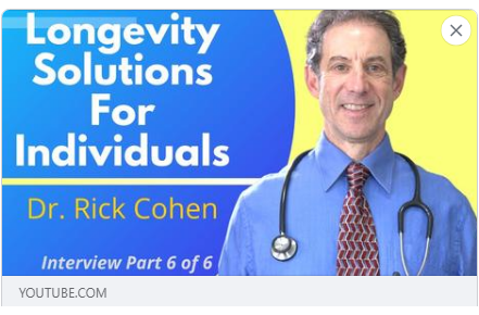Delivering Personalized Longevity Solutions | Dr Richard Cohen Ep 6/6