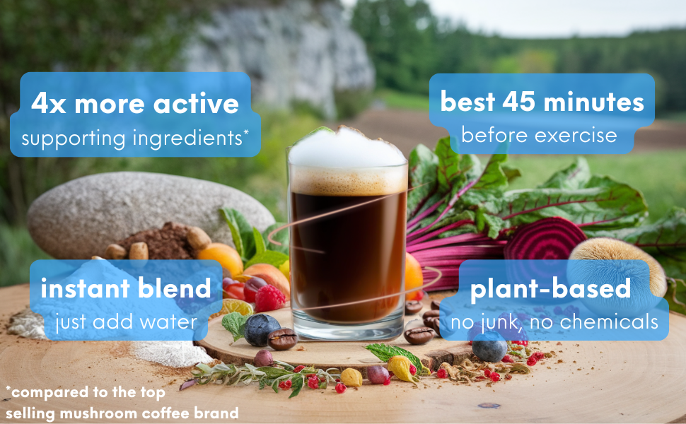 UNBEETABREW™ vs Mushroom Coffee