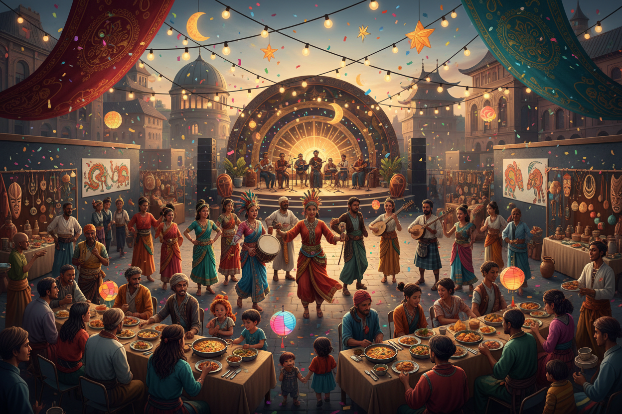 Culture As a Technology: How Ritual, Music, and Food Co-Engineered the Modern Man