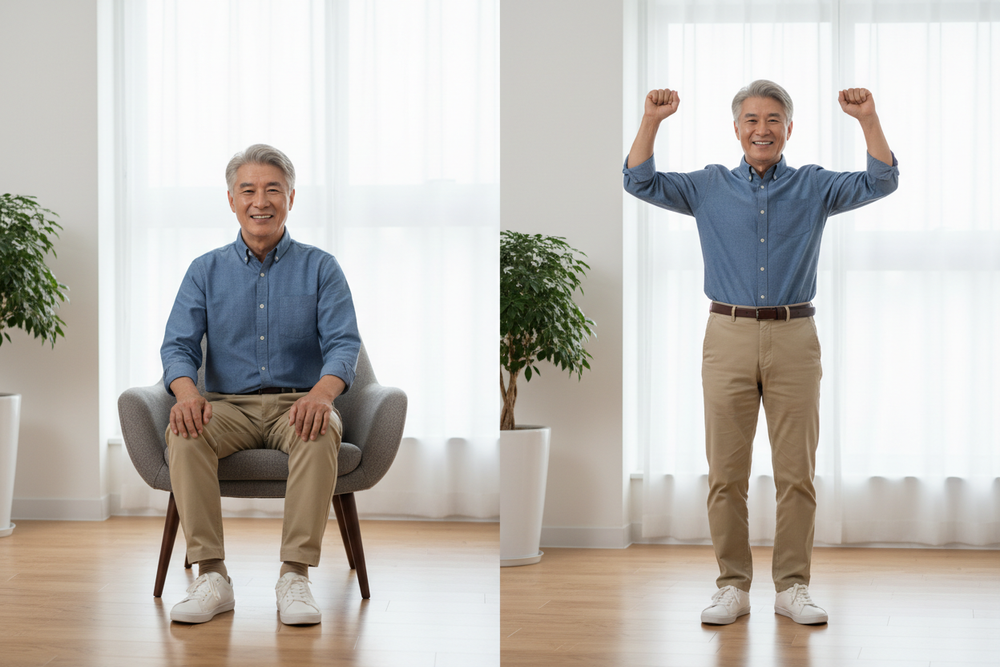 This Simple Sit Test Exposes Hidden Heart Stress by Dr. Rick Cohen, M.D.