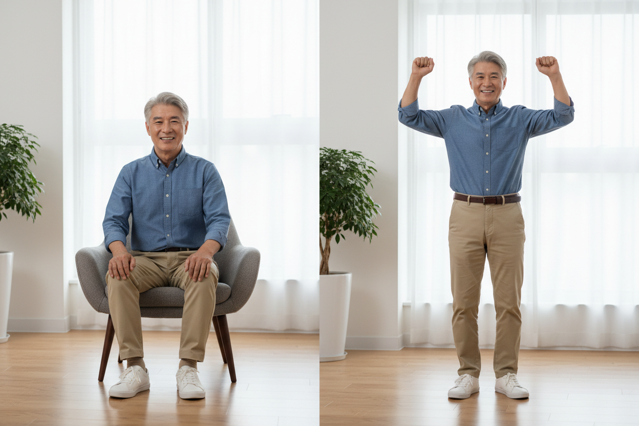 This Simple Sit Test Exposes Hidden Heart Stress by Dr. Rick Cohen, M.D.