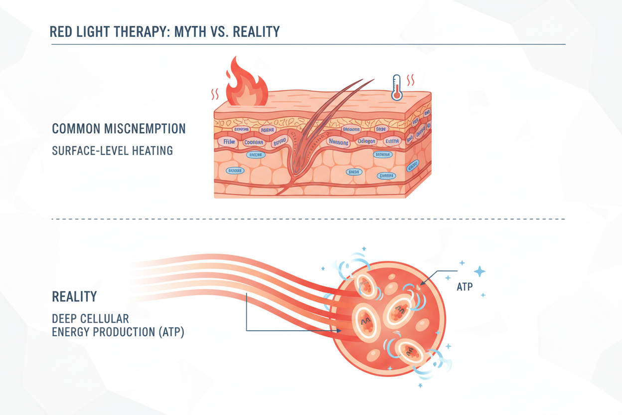 Red Light Therapy and Aging: The Truth About Mitochondrial "Optimization"