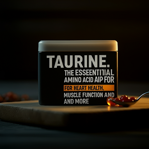 Taurine: The Essential Amino Acid for Heart Health, Muscle Function, and Mor