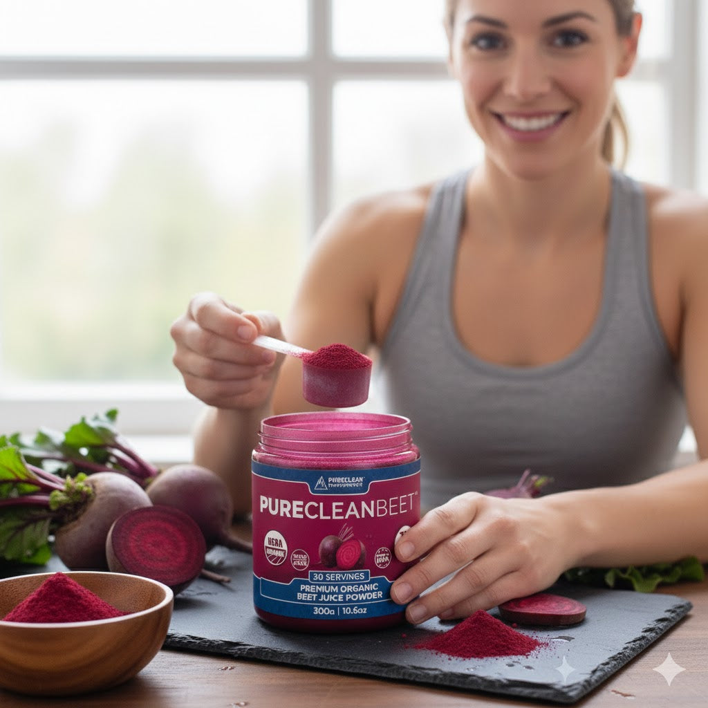 Why does eating beets improve blood flow when beets don't have blood?