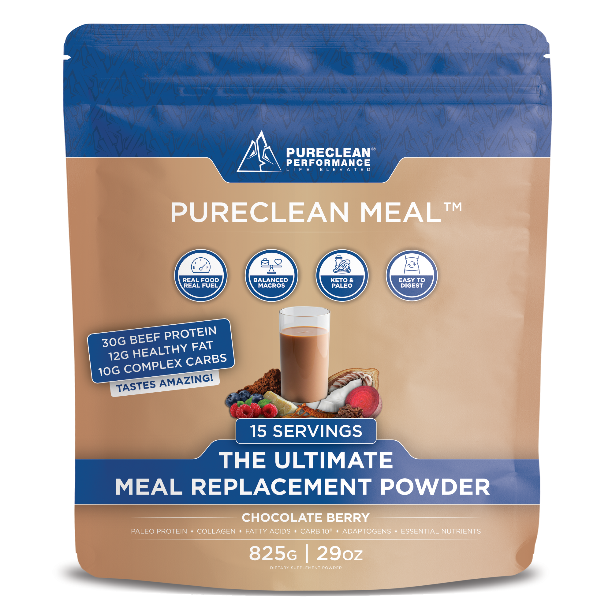 PURECLEAN MEAL™ - Wholefood Nutrients Meal Replacement Shake ...
