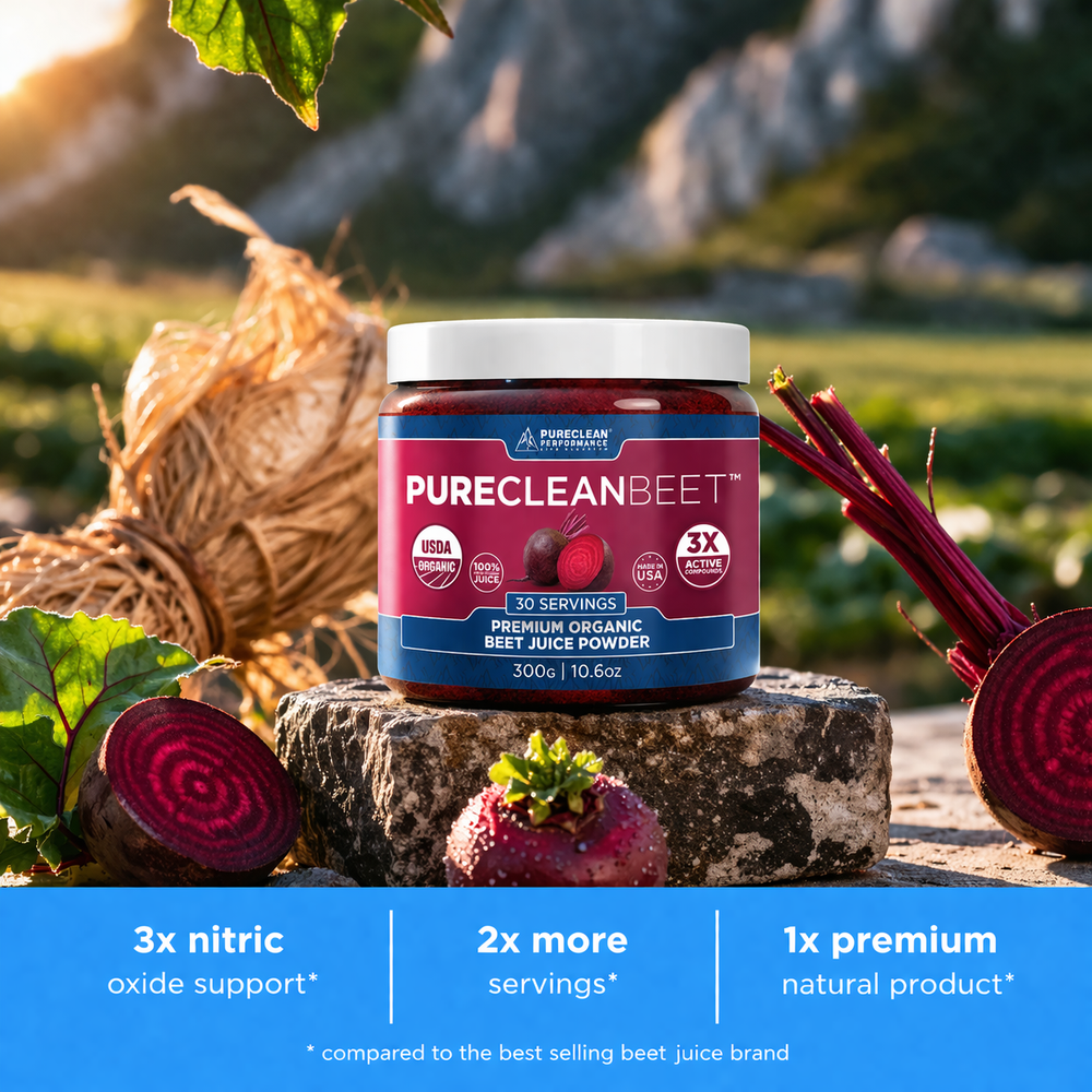 PURECLEAN BEET™ - 100% Organic Beet Juice Powder – PureClean Performance