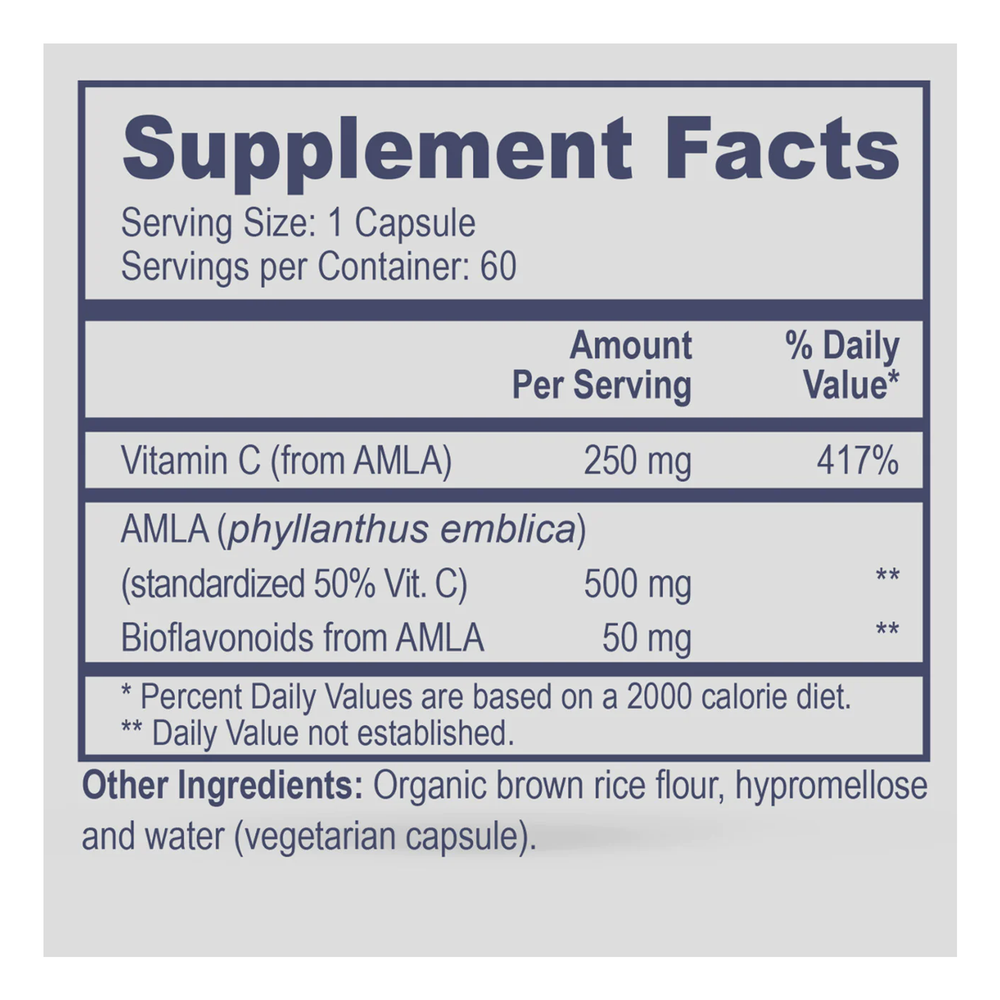 
                      
                        AMLA-C Natural Vitamin C 
                      
                    