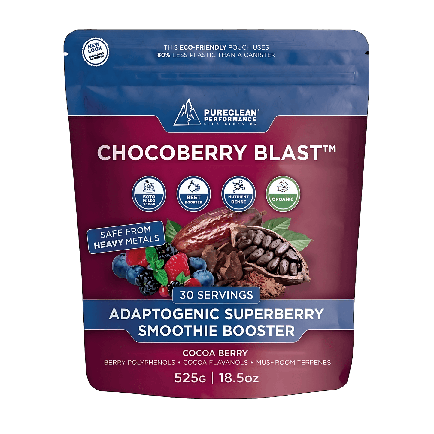 CHOCOBERRY BLAST™ - Beet-Infused Whole Food Powder