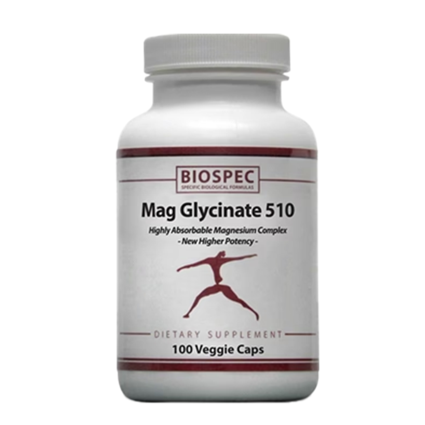 
                  
                    Magnesium Glycinate - 100 caps - Biospec Nutritionals
                  
                