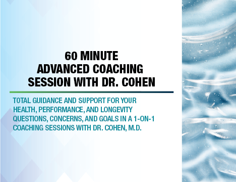 60 Minute Advanced Coaching Session with Dr. Cohen