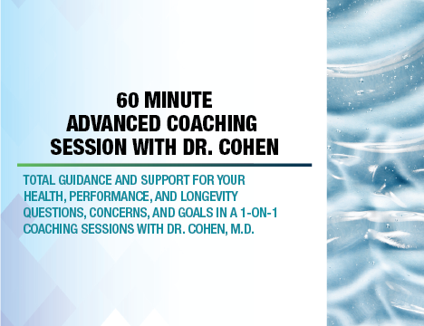 
                  
                    60 Minute Advanced Coaching Session with Dr. Cohen
                  
                