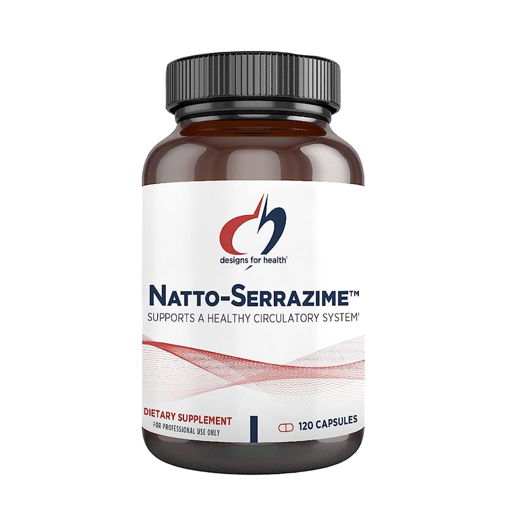 Natto-Serrazime - 120 caps - Designs for Health