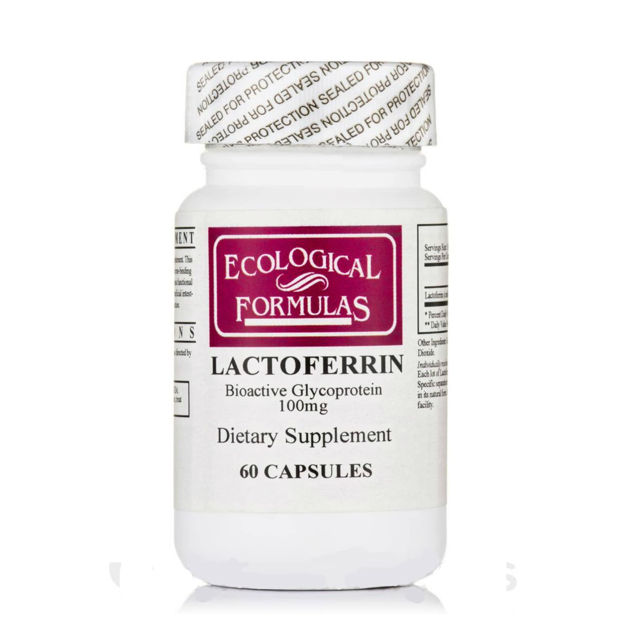 Lactoferrin 300 mg - 60 caps - Ecological Formulas