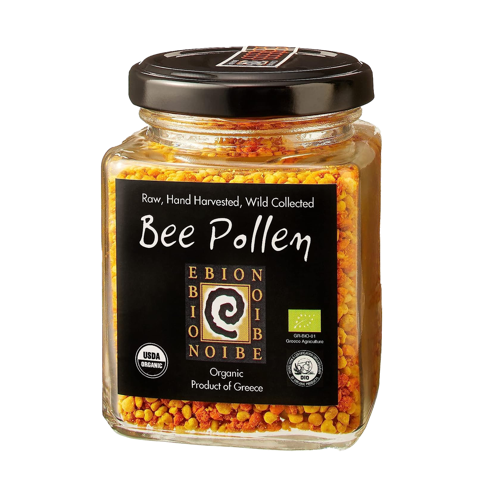 Raw Greek Pollen - 250g - Bee Vitamin (Sold in qty of 3 jars)