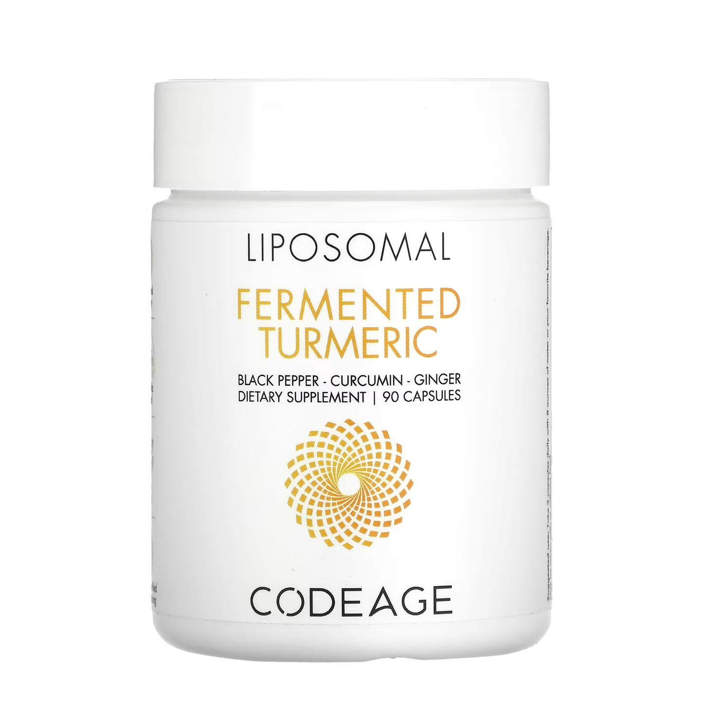 
                  
                    Liposomal Fermented Turmeric - 90 caps - Code Age
                  
                