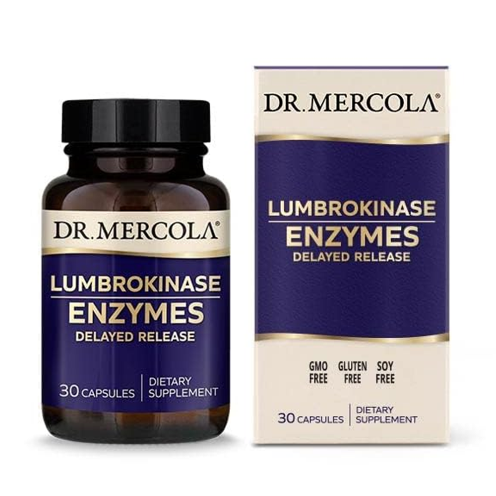 
                      
                        Dr. Mercola Lumbrokinase Enzymes Delayed Release, 30 Servings (30 Capsules)
                      
                    