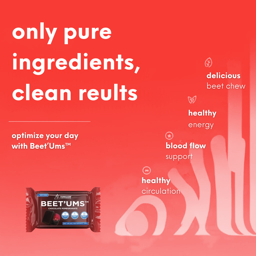 
                      
                        BEET'UMS™ - Beet-Infused Performance Chews
                      
                    