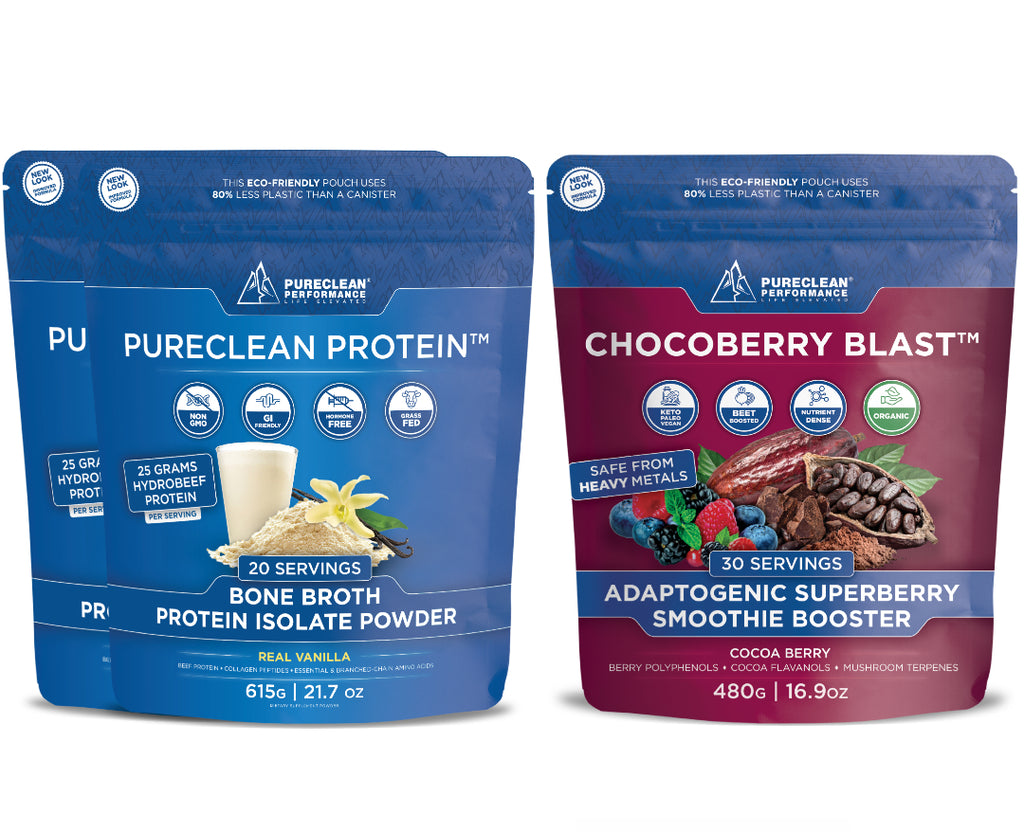 CHOCOBERRY™ + 2 BAGS PURECLEAN PROTEIN™ STACK