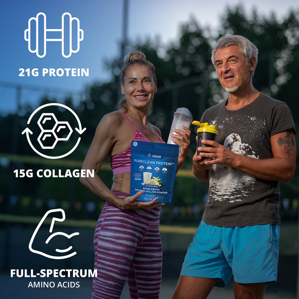 
                      
                        PURECLEAN PROTEIN™ Vanilla - Protein and Collagen Peptides
                      
                    