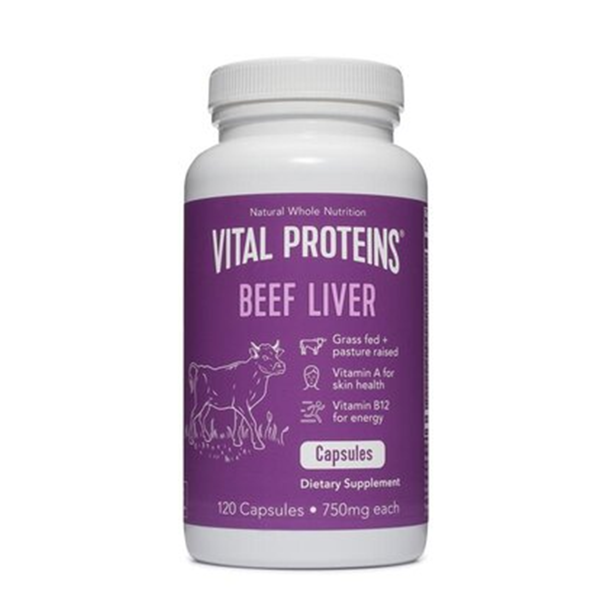Beef Liver - 120 caps - Vitals Proteins