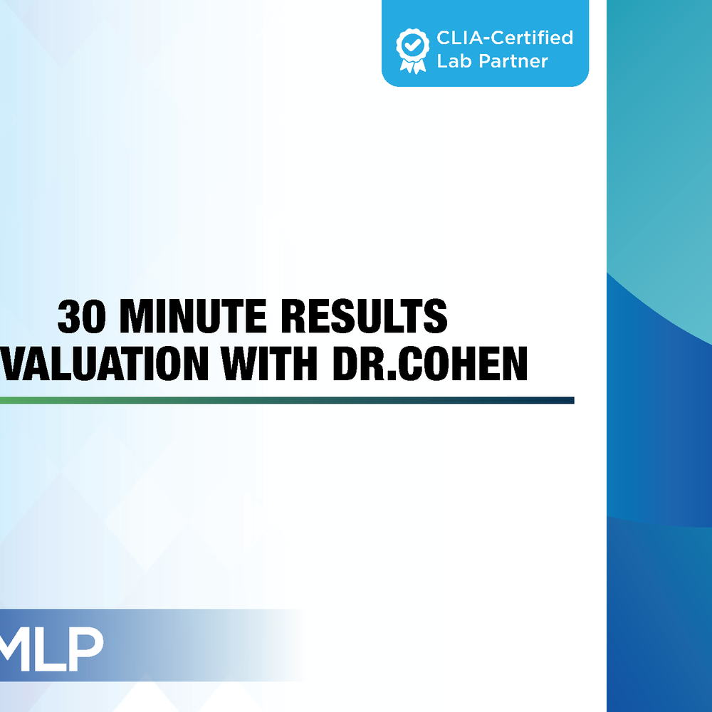 30 Minute Results Evaluation with Dr. Cohen