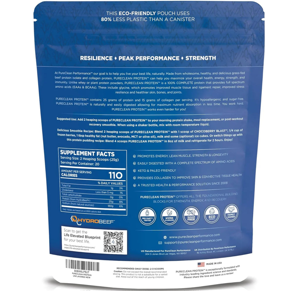 
                      
                        PURECLEAN PROTEIN™ - Protein and Collagen Peptides
                      
                    