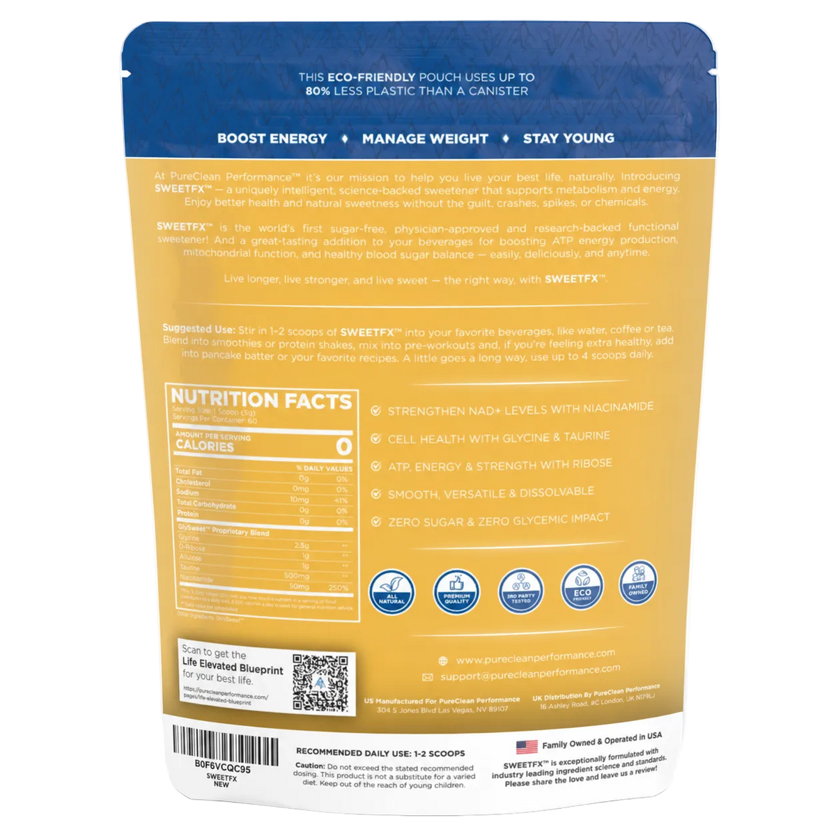 SWEETFX™ - Metabolic Health Boosting Sweetener