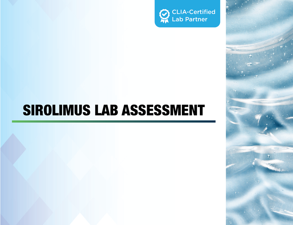 Sirolimus Whole Blood Serum Assessment