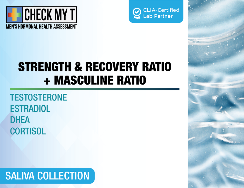 Strength & Recovery Ratio + Masculine Ratio (Saliva)