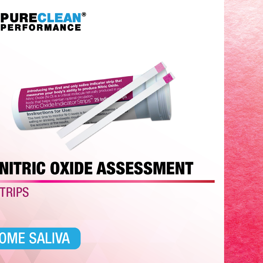 Nitric Oxide Saliva Assessment Strips (25 Strips)