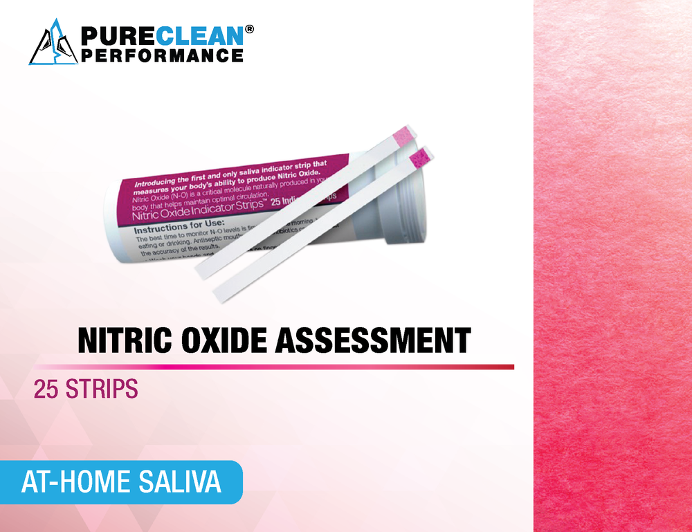 Nitric Oxide Saliva Assessment Strips (25 Strips)